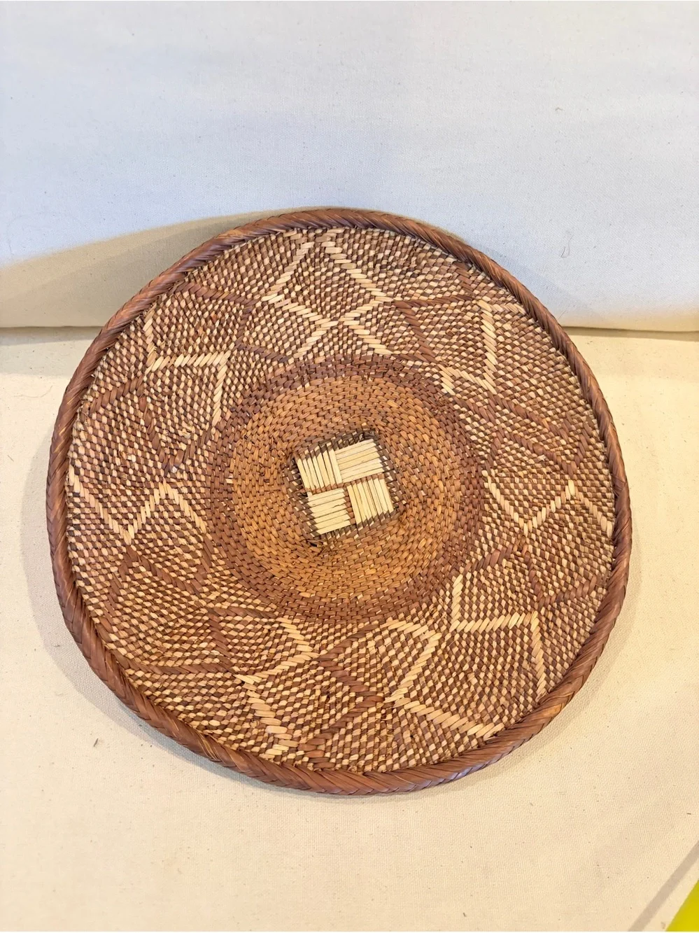 NEW Africa Woven Basket. Made by the Binga people of Zambia/Zimbabwe